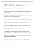 ARE 5&period;0 Practice Management