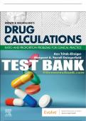 Test Bank For Brown and Mulholland’s Drug Calculations, 12th - 2022 All Chapters - 9780323809863