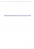 SCCJA Exam With 100% Correct Answers 2023