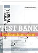 Test Bank For Illustrated Course Guides&colon; Verbal Communication - Soft Skills for a Digital Workplace - 3rd - 2017 All Chapters - 9781337119283
