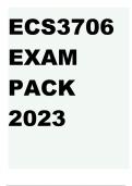 ECS3706 EXAM PACK 2023