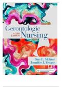 (ISBN: 9780323498111) TEST BANK FOR GERONTOLOGIC NURSING 6TH  EDITION BY SUE E. MEINER & JENNIFER J. YEAGER ALL 29 CHAPTERS EXTENSIVELY COVERED(AGRADE EXPERT SOLUTION)