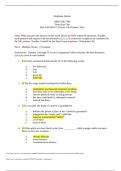  BEHS 380 Term Quiz 1 Distinction level solution guide.