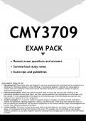 CMY3709 EXAM PACK 2023 - DISTINCTION GUARANTEED