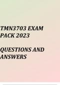 TMN3703 Exam pack 2023