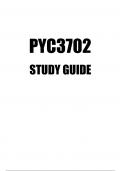 PYC3702 STUDY GUIDE 2023