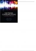 Electronic Communications A System Approach 1st Edition by Jeffrey S&period; Beasley - Test Bank