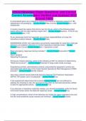 USCG Hazwoper Exam Questions  and Correct Answers Verified and Updated 2023 Scored 100&percnt;