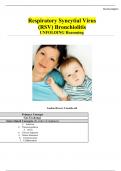 Respiratory Syncytial Virus (RSV) Bronchiolitis