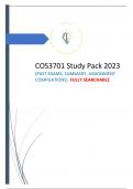 COS3701 Oct/Nov Exam 2023 (COMPLETE SEARCHABLE PDF PACK)