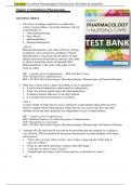 Test Bank For Lehne's Pharmacology for Nursing Care 10th Edition Chapter 1-110|Complete 