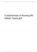 Fundamentals of Nursing 9th Edition Taylor.pdf