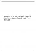 Hamric and Hanson's Advanced Practice Nursing 6th Edition Tracy O'Grady Test Bank.pdf  1. Document information