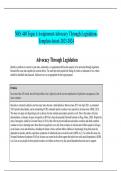 NRS 440 Topic 4 Assignment-Advocacy Through LegislationTemplate-latest-2023-2024