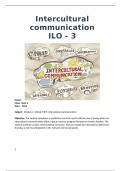 Module 4, ILO 3 intercultural communication