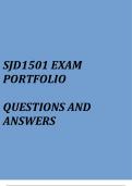 SJD1501 Exam pack 2023