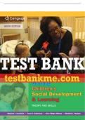Test Bank For Guiding Children's Social Development and Learning: Theory and Skills - 9th - 2018 All Chapters - 9781305960756