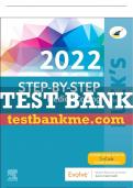 Test Bank For Buck's Step-by-Step Medical Coding, 2022 Edition, 1st - 2022 All Chapters - 9780323790383