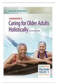 Anderson’s Caring for Older Adults Holistically 6th Edition Tamara R. Dahlkemper 