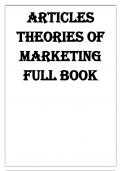 ARTICLES THEORIES OF MARKETING FULL BOOK.