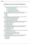 ATI Pediatric Proctor &lpar;70&sol;70 Questions&rpar;