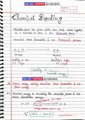 Comprehensive Chemical Bonding Mastery Handwritten Notes
