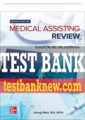 Test Bank For Medical Assisting Review&colon; Passing The CMA&comma; RMA&comma; and CCMA Exams&comma; 7th Edition All Chapters - 9781260021790