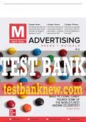 Test Bank For M&colon; Advertising&comma; 4th Edition All Chapters - 9781260381894