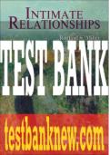 Test Bank For Intimate Relationships&comma; 9th Edition All Chapters - 9781260804263