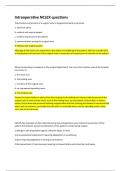Intraoperative NCLEX questions
