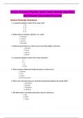 Dental Assistant Practice Exam Latest Update Questions and Answers Guaranteed Success