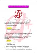 ATI COMPREHENSIVE PREDICTOR EXAM GRADED A180 QUESTIONS AND ANSWERS