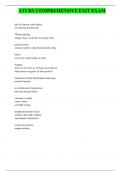 ATI RN COMPREHENSIVE EXIT EXAM