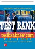 Test Bank For Film Art: An Introduction, 12th Edition All Chapters - 9781260056082