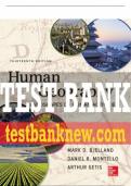 Test Bank For Human Geography&comma; 13th Edition All Chapters - 9781260220643