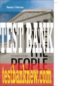 Test Bank For We The People&comma; 15th Edition All Chapters - 9781265026684