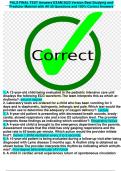 PALS FINAL TEST Answers EXAM 2023 Version Best Studying and  Predictor Material with All 50 Questions and 100&percnt; Correct Answers