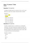 CHEM133 Week 15 Lesson 7 Quiz