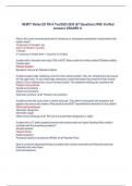   NEW&excl;&excl;&excl; Relias ED RN A Test2023-2024 &lpar;67 Questions&rpar; With Verified  Answers GRADED A 