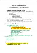 Exam (elaborations) FUNDAMENTALS OF NURSING 