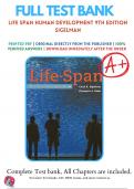 Test Bank for Life Span Human Development 9th Edition Sigelman  All Chapters 1 - 17 