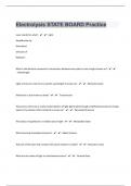 Electrolysis IBEC&plus;Laser STATE BOARD 490 Practice test Questions And Answers