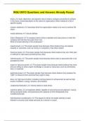 WGU D073 Questions and Answers Already Passed