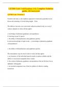 LETRS Unit 3 All Sessions 1-8&comma; Complete Solution guide&comma; All Answered