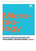 test bank OPENSTAX MICROBIOLOGY covers chapter 1-26 perfect solution   graded A+ 