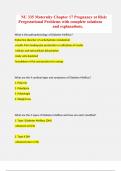 NU 335 Maternity Chapter 17 Pregnancy at Risk&colon; Pregestational Problems with 1005 complete solutions