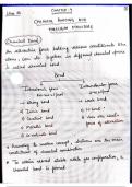 Class notes Chemistry chemical bonding and molecular structure 