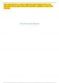 2022 HESI RN EXIT V1 WITH COMPLETE SOLUTION&lpar;A LEVEL FULL SOLUTION PACK&rpar; QUESTIONS AND ANSWERS  GRADED A&plus;&comma;BEST FOR NURSING