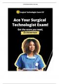 Surgical Technologist Final Exam Review -Gen Surg Questions & Answers 118 Q and A Best Rated A+ 2023-2024 