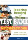 Test Bank For Teaching Reading and Writing&colon; The Developmental Approach 1st Edition All Chapters - 9780205456321